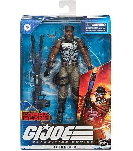 Amazon.com: ThreeZero x Hasbro G.I. Joe: Roadblock 1:6 Scale